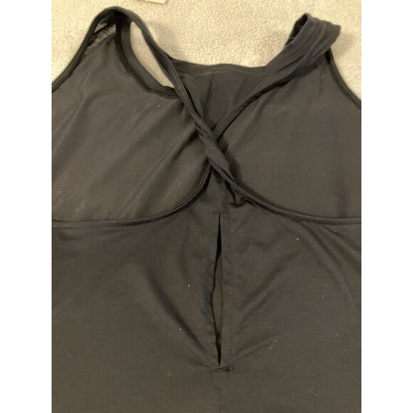 All in Motion Women's Size XXL Solid Black Racerback Essential Athletic Tank Top - Picture 9 of 10